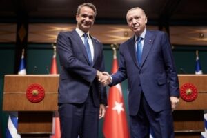 Χαμηλές προσδοκίες για το αυριανό τετ α τετ Μητσοτάκη – Ερντογάν στην Άγκυρα