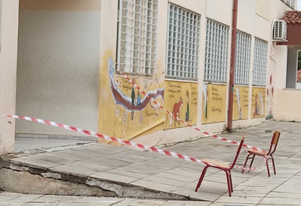 Νέα πτώση σοβάδων σε σχολείο του Δήμου Ηρακλείου Αττικής - Εν ώρα διαλείμματος το συμβάν