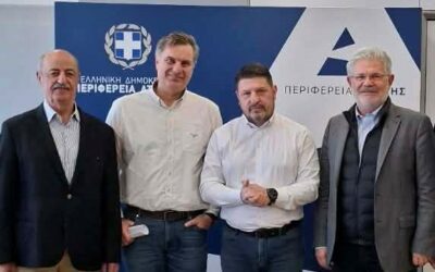 Αγία Παρασκευή: Συναντήθηκαν με Χαρδαλιά οι επικεφαλής των τριών παρατάξεων