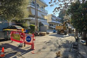 Αντικατάσταση παλιών αγωγών αποχέτευσης στον Δήμο Ηρακλείου Αττικής