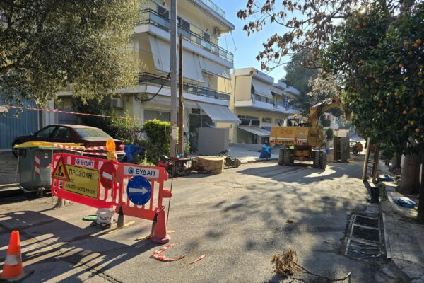 Αντικατάσταση παλιών αγωγών αποχέτευσης στον Δήμο Ηρακλείου Αττικής
