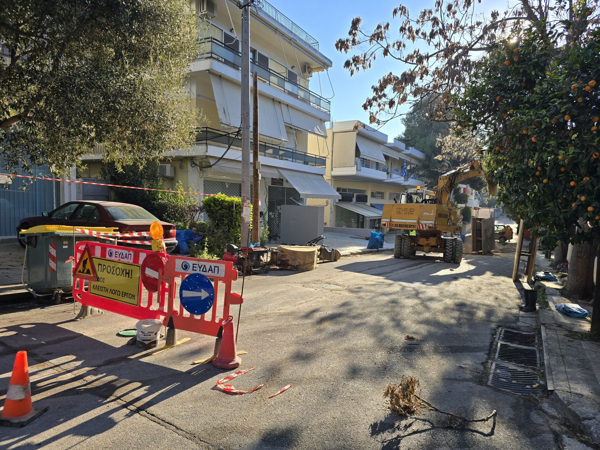 Αντικατάσταση παλιών αγωγών αποχέτευσης στον Δήμο Ηρακλείου Αττικής