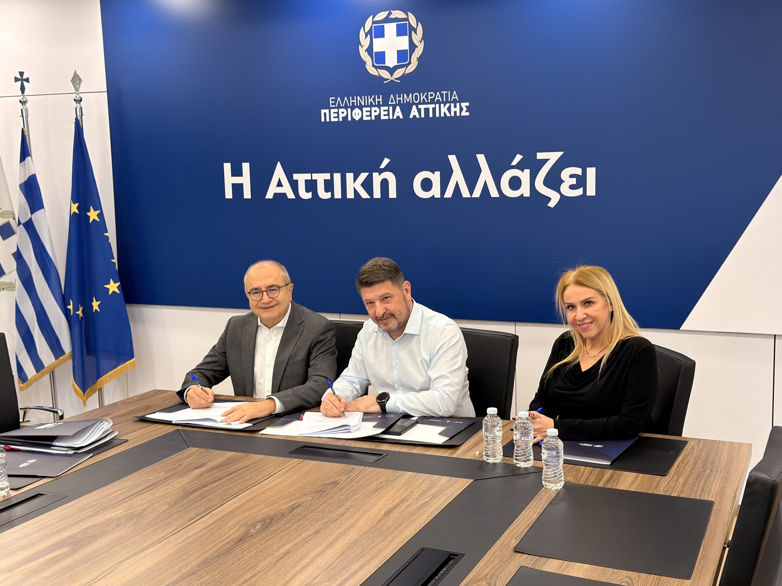 Προγραμματική σύμβαση για την υπογειοποίηση της Μελίνας Μερκούρη υπέγραψαν Δήμος και Περιφέρεια