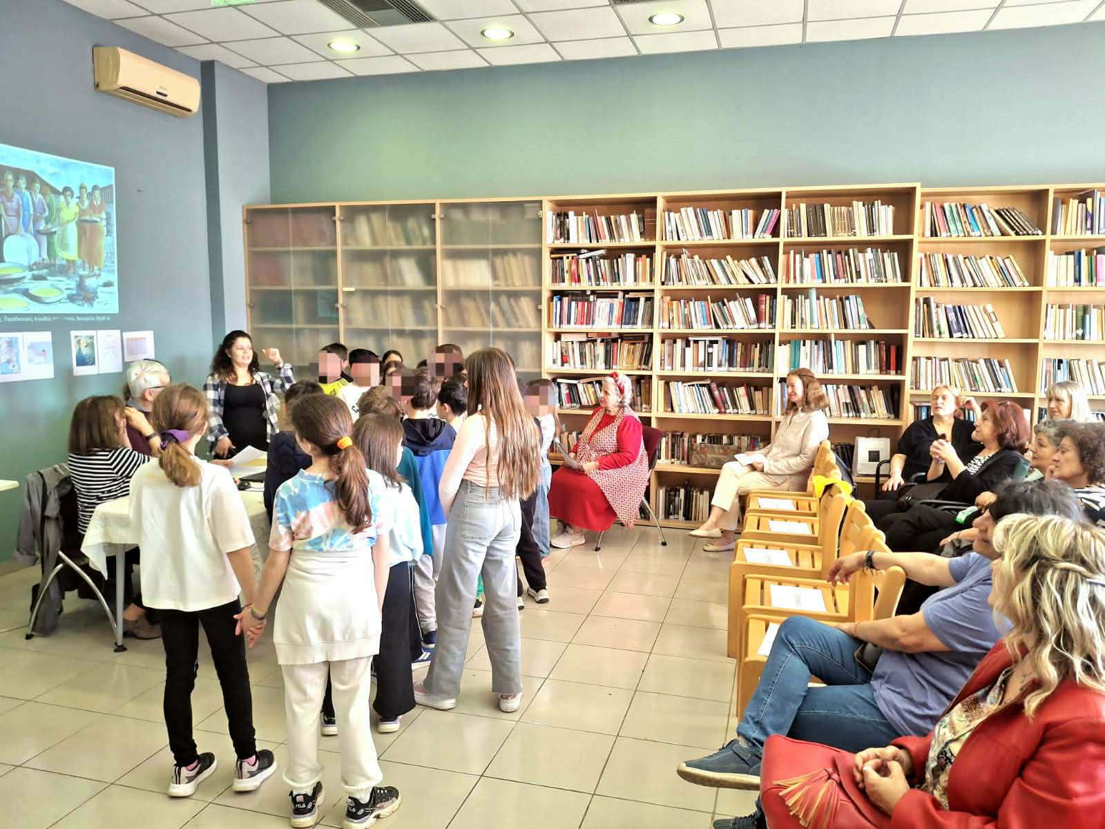 Νέα Ιωνία: Το 15ο Δημοτικό Σχολείο στη Δημοτική Βιβλιοθήκη για την Παγκόσμια Ημέρα Γης