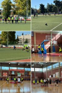 Αγία Παρασκευή: Παιδιά και γονείς ένωσαν δυνάμεις στο αθλητικό τουρνουά Γυμνασίων κατά της βίας