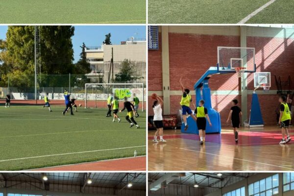 Αγία Παρασκευή: Παιδιά και γονείς ένωσαν δυνάμεις στο αθλητικό τουρνουά Γυμνασίων κατά της βίας